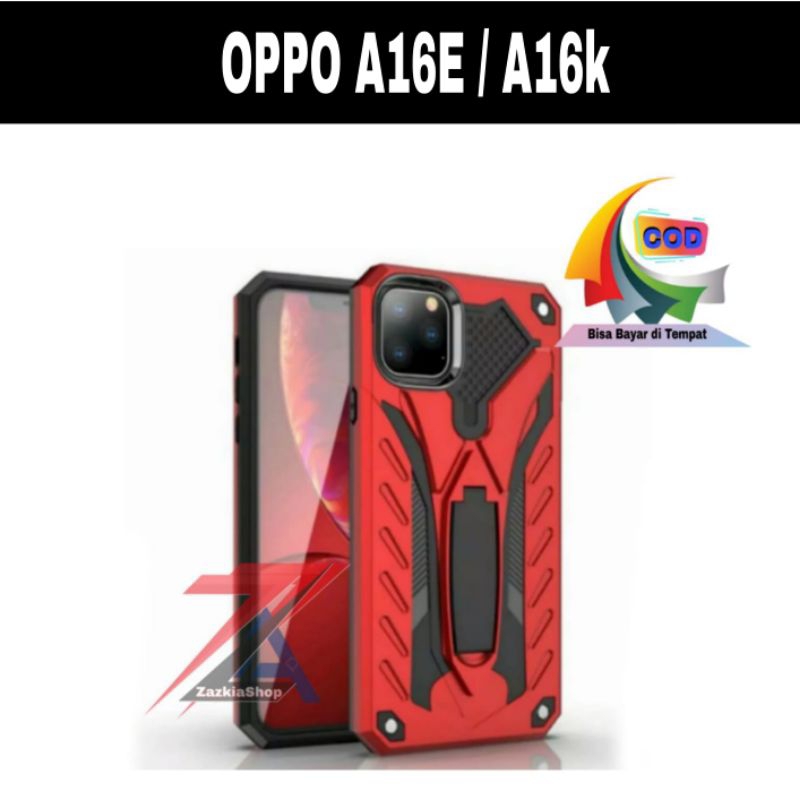 FOR (OPPO A16E/A16K) Casing/Hardcase Phantom Robot Kick Standing