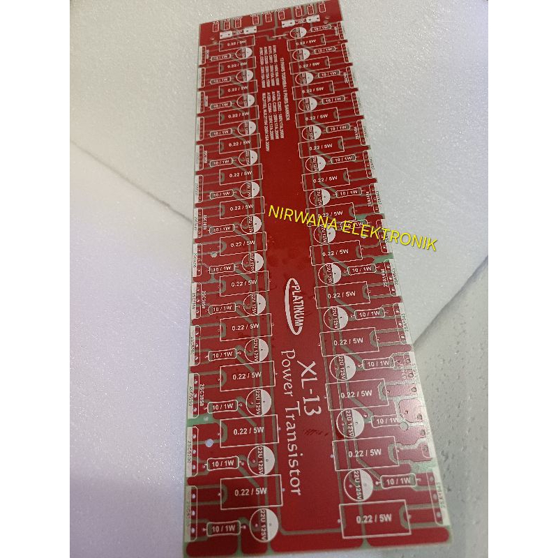 PCB Transistor Final Power Amplifier FIBER  XL-13