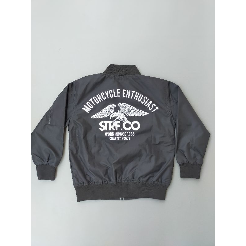 Jaket bomber motorcycle strfkidz