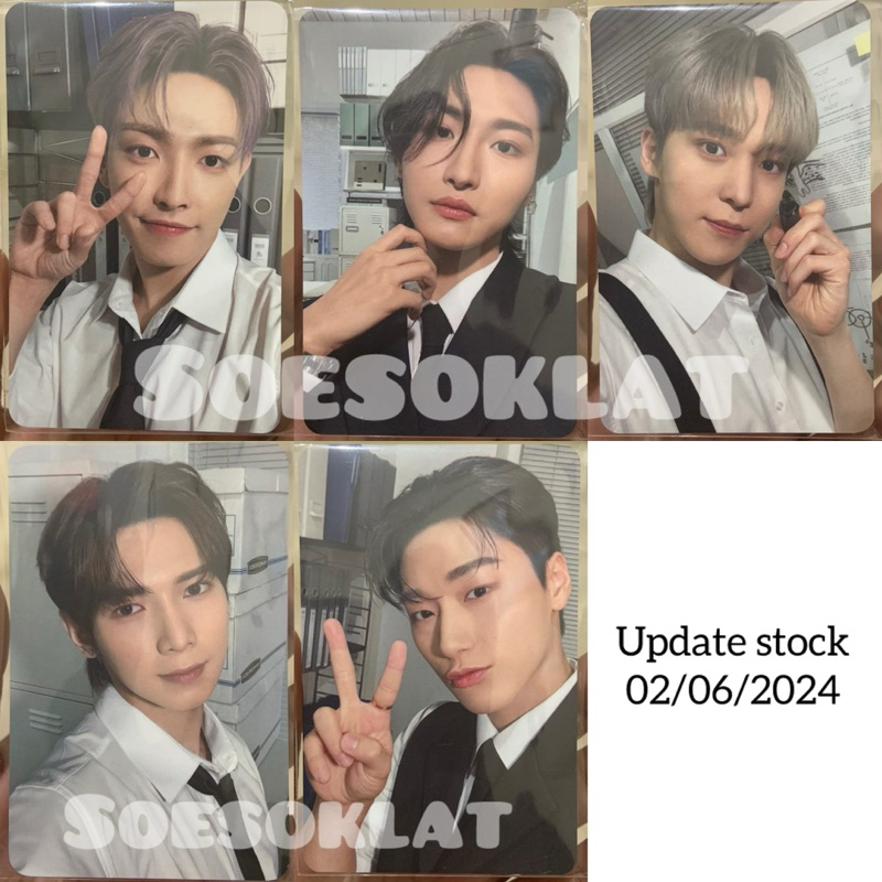 [WAJIB PAKAI TAMBAHAN PACKING] ATEEZ X NACIFIC PHOTOCARD R3 Office Hongjoong Seonghwa Yunho Yeosang 