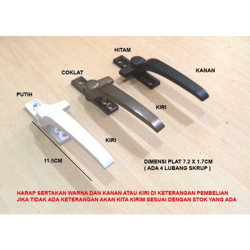 Kunci Jendela / Rambuncis Dekson Aluminium 428