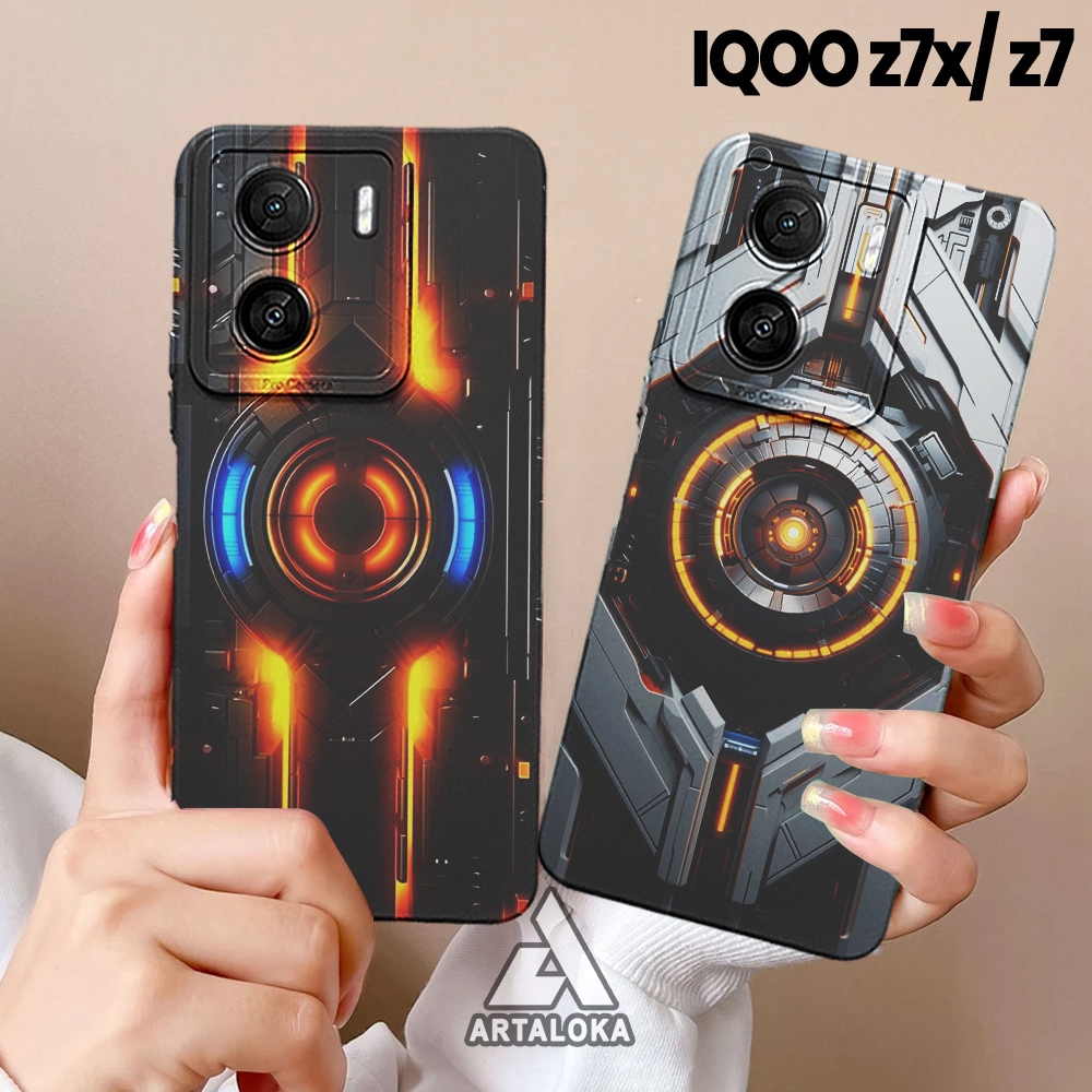 Case VIVO IQOO Z7X/Z7 Softcase Pro Camera MOTIF KEREN- Pelindung hp