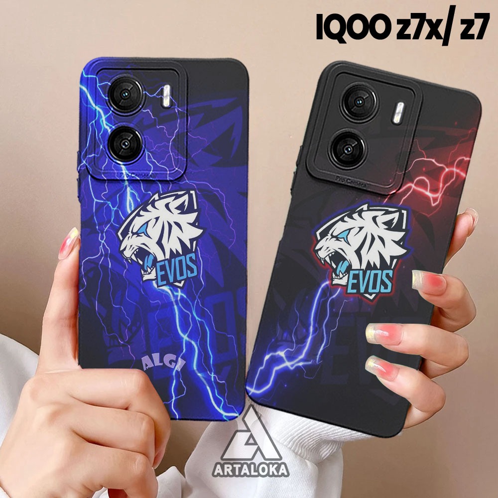 Case VIVO IQOO Z7X/Z7 Softcase Pro Camera MOTIF ESPORT- Pelindung hp