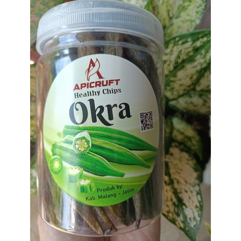 

(Termurah) KRIPIK OKRA 750ML#SNACK#HEALTY CHIP