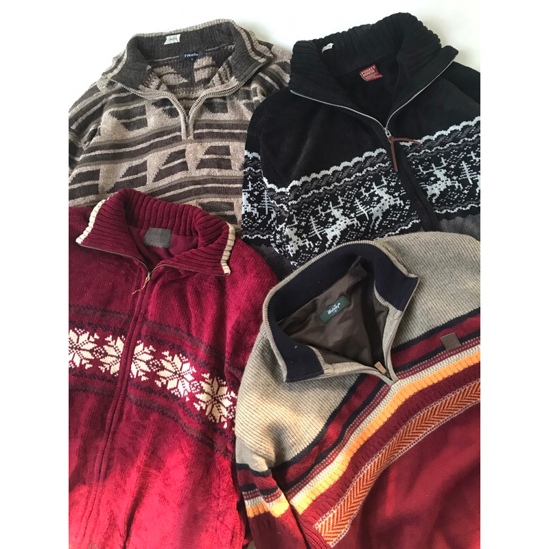zipper vintage || Halfzipper vintage || halfzip rajut ||halfzip kntwear