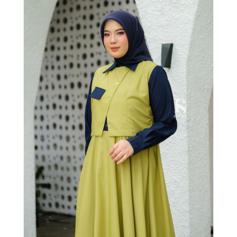 AYAKO MIDI DRESS by Rafika Store