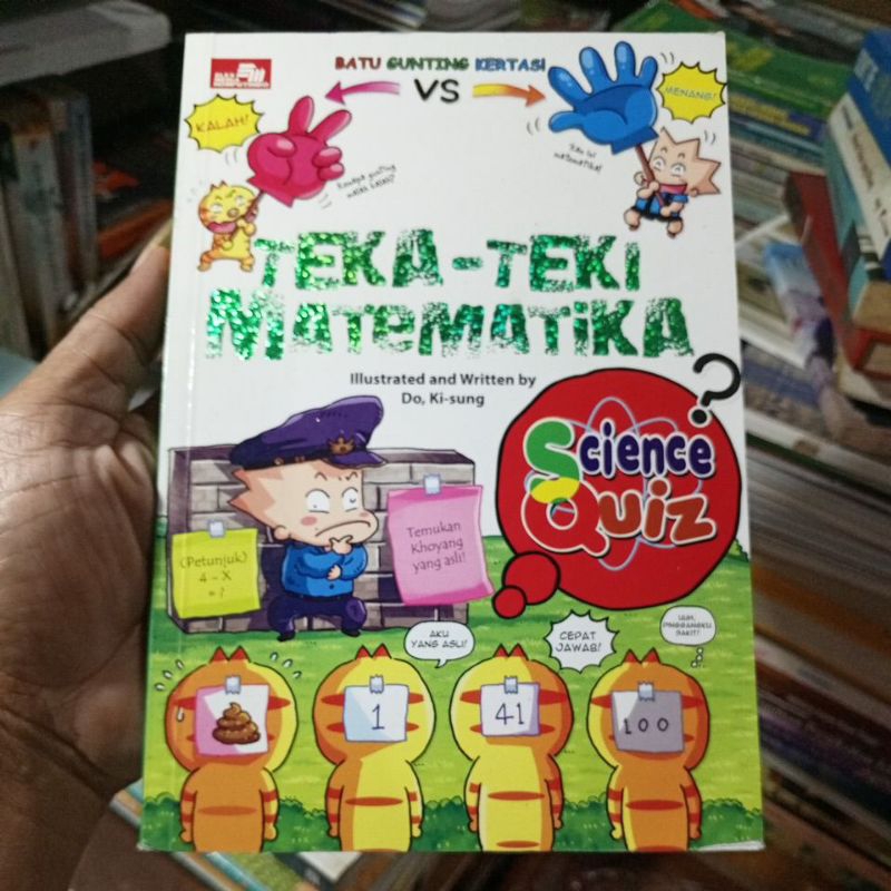 TEKA - TEKI MATEMATIKA, science quiz, buku used, preloved, original