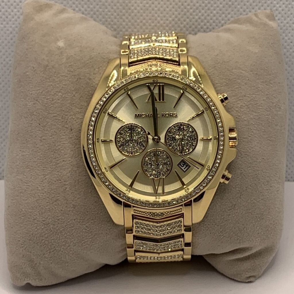 100% ORIGINAL Jam Tangan Wanita Michael Kors MK-6729 / MK6729 Jam Tangan Original - Stainless Steel 