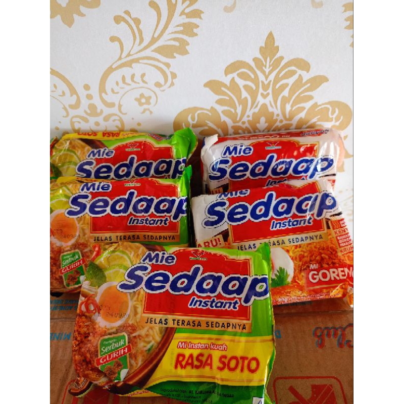 

Mie sedap Instant goreng,soto 90g/mix