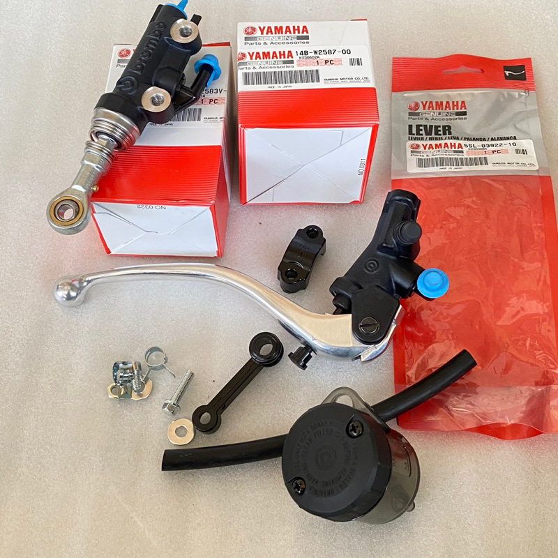 MASTER REM BREMBO R1 DEPAN BELAKANG SET MASTER REM BREMBO PNP NINJA R SS DLL