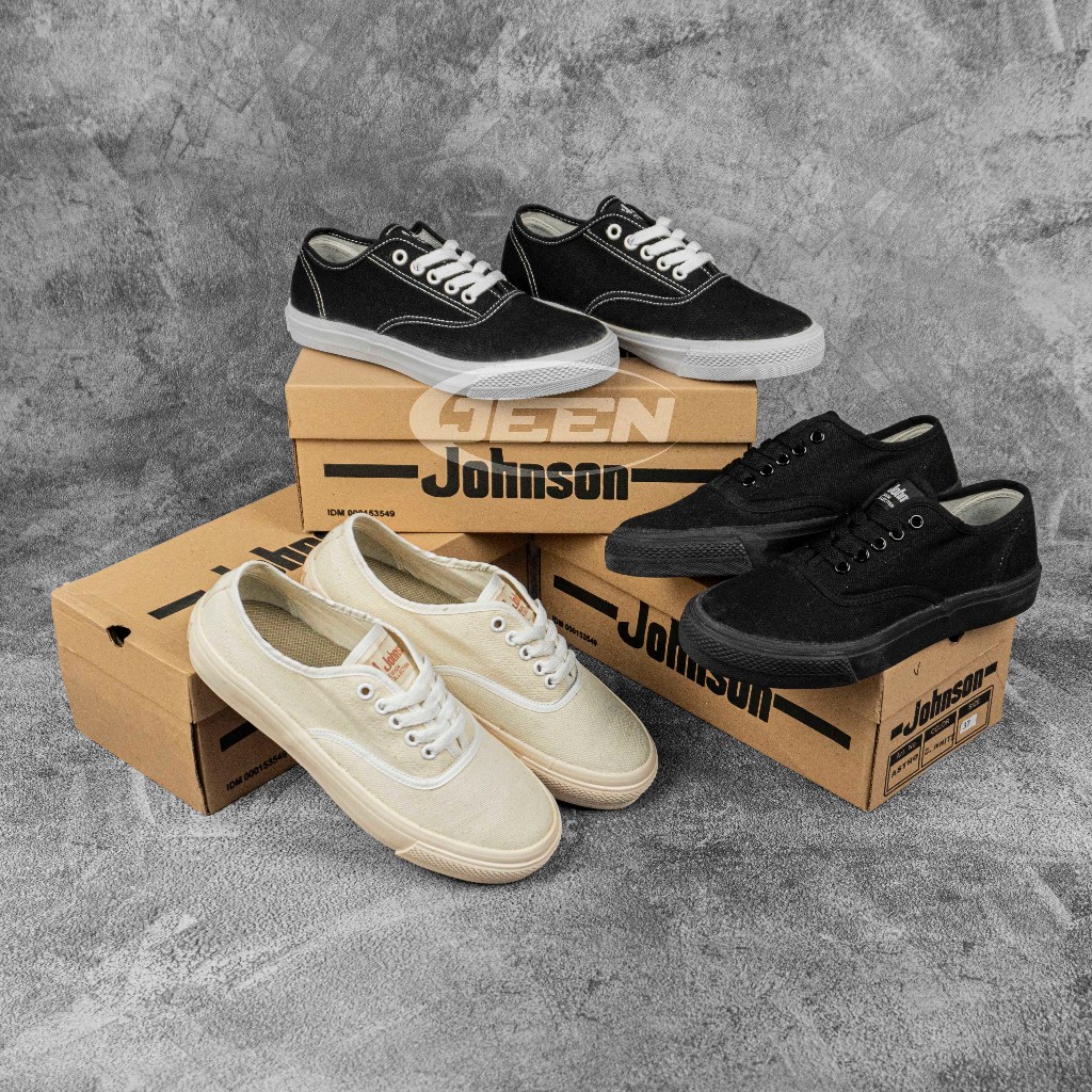 Johnson | Sepatu Johnson Astro Low Cut Original Sepatu Casual Tali