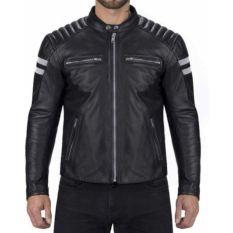 ERJEKA LEATHER - Jaket Kulit Pria Full Kulit Domba Asli Garut Kualitas Super Premium 100% Original