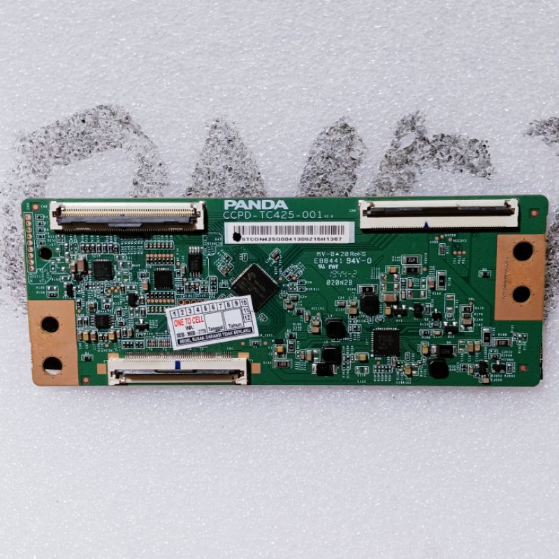 t con PANDA CCPD - TC425 - 001 - tcon panda 43in - tcon tv aqua 43aqt6200f - t con panda 43in