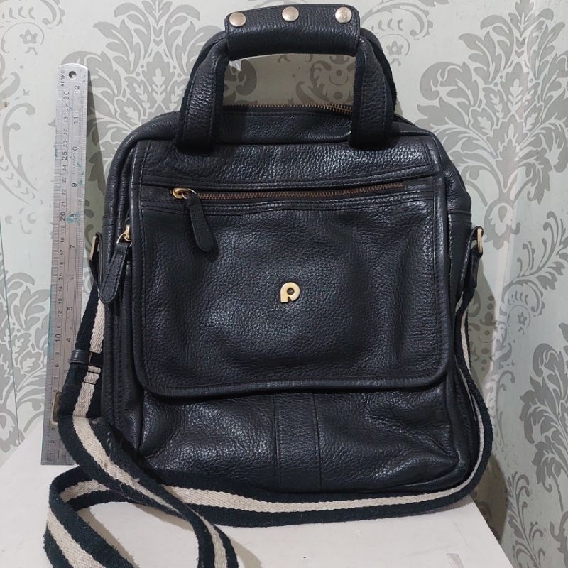 Tas selempang kulit papillon preloved