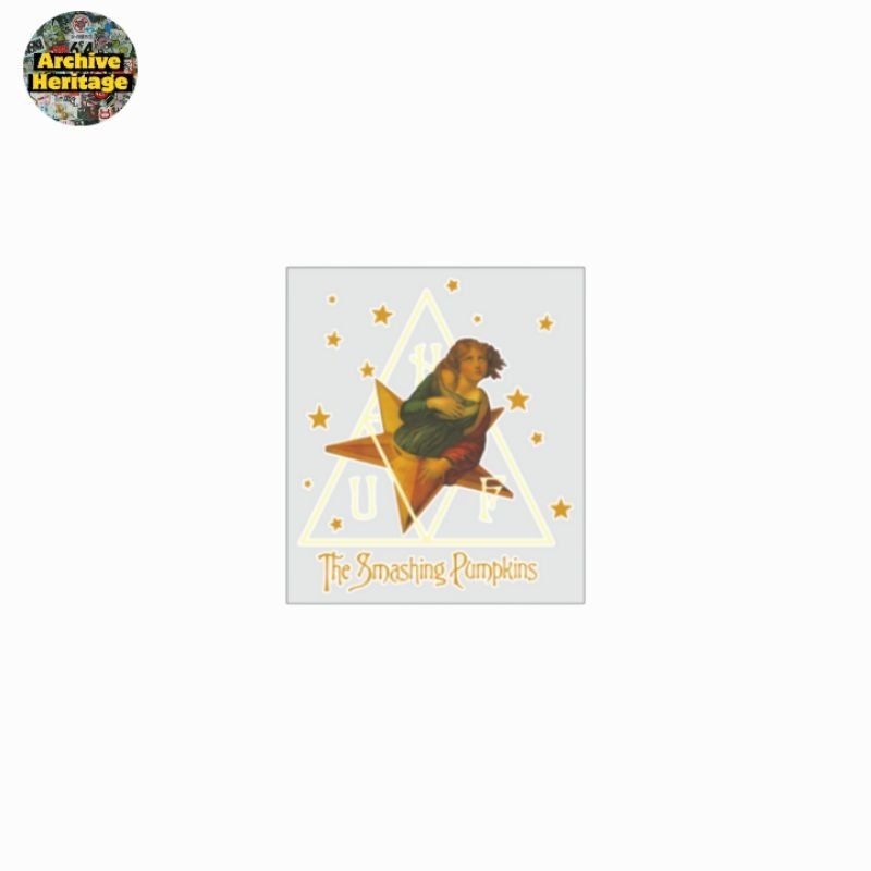 

sticker HUF worldwide x Smashing Pumpkins band brand clothing stiker