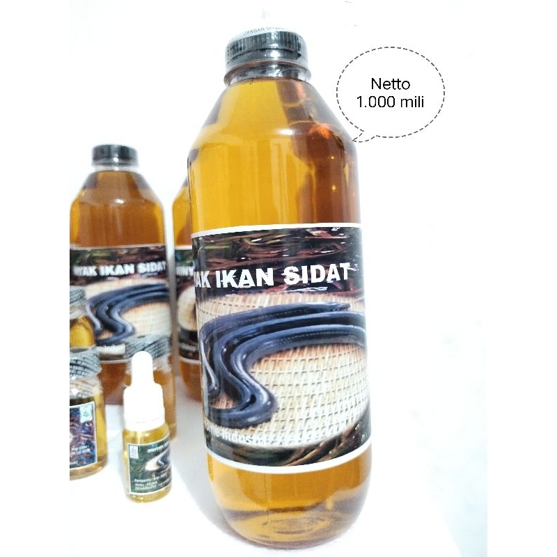 Minyak Ikan Sidat/Unagi/Jango/Moa 1.000 mili