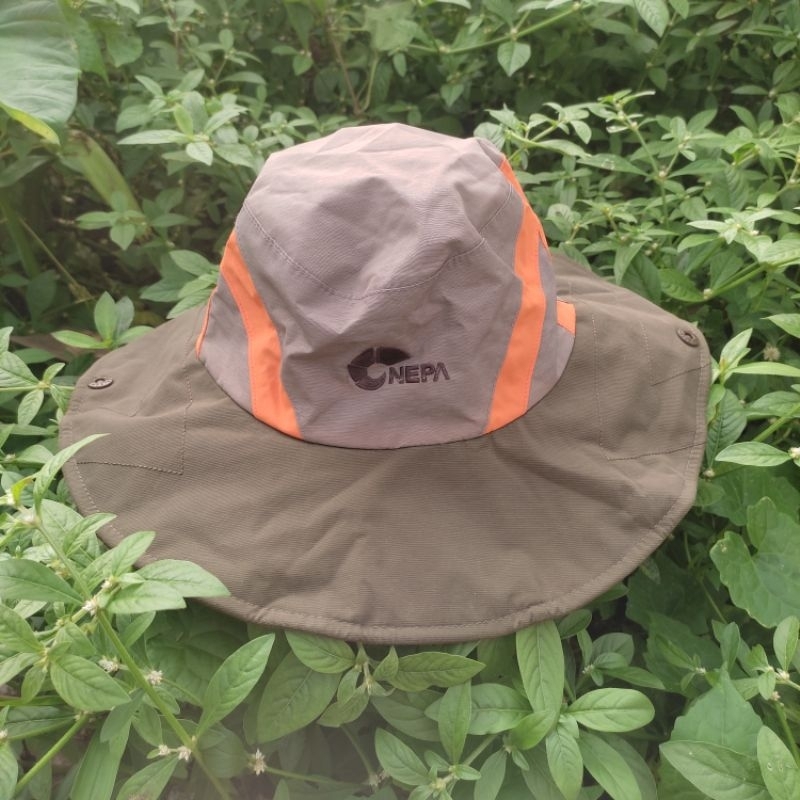 jungle hat / topi rimba nepa cakep warna kombinasj like new