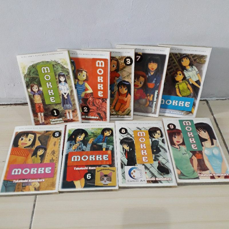 Komik Mokke (Takatoshi Kumakura) fullset vol 1-9