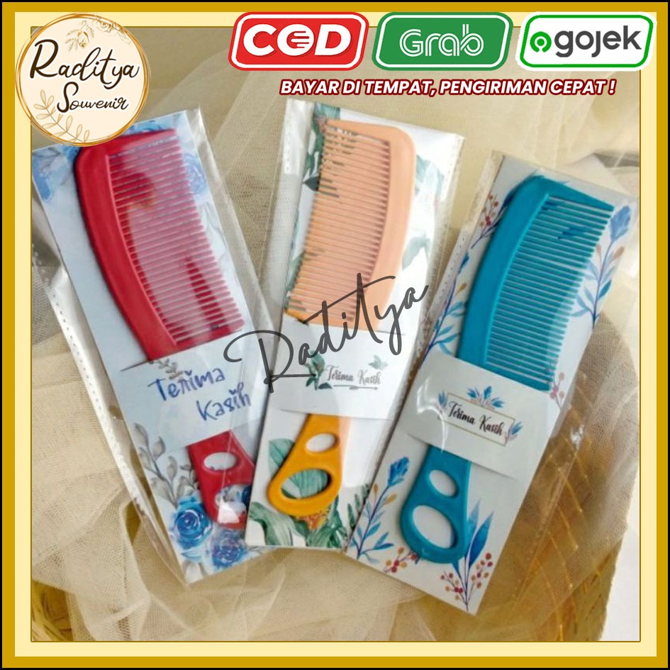 Souvenir SISIR BIASA BESAR 18cm Kemas Alas (isi 100pcs) Sovenir Suvenir Pernikahan COD KARTU TAG NAM