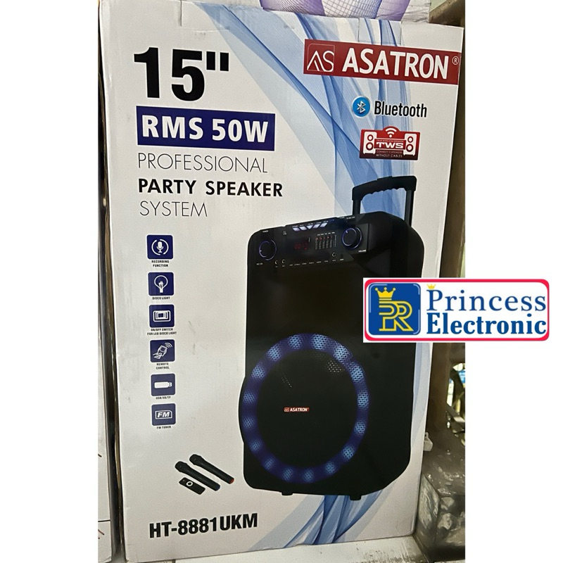 speaker meeting Asatron 15 inch HT 8881 UKM