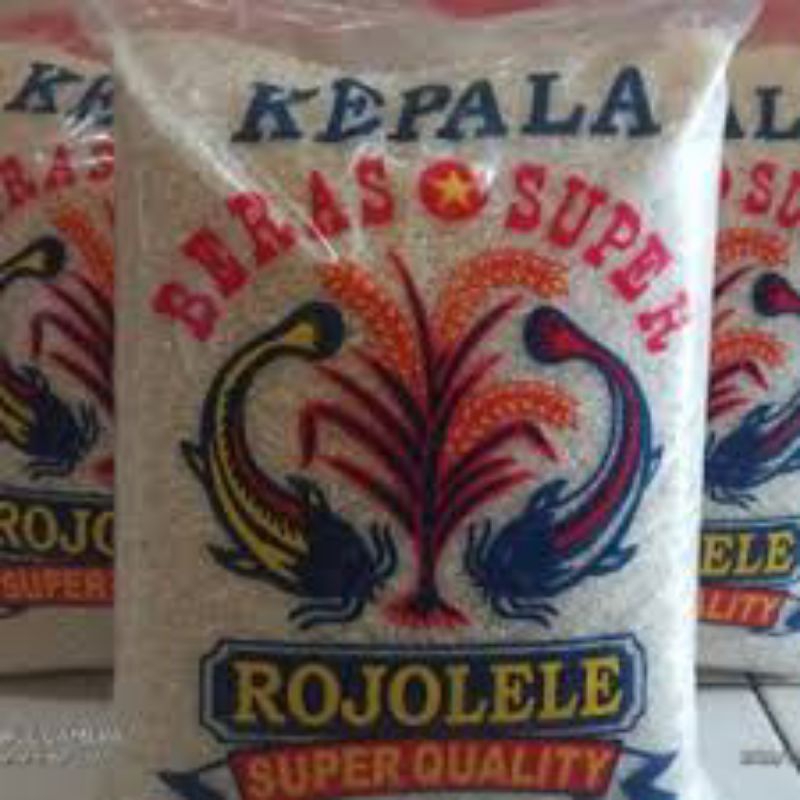 

beras rojo lele 5kg beras putih pulen