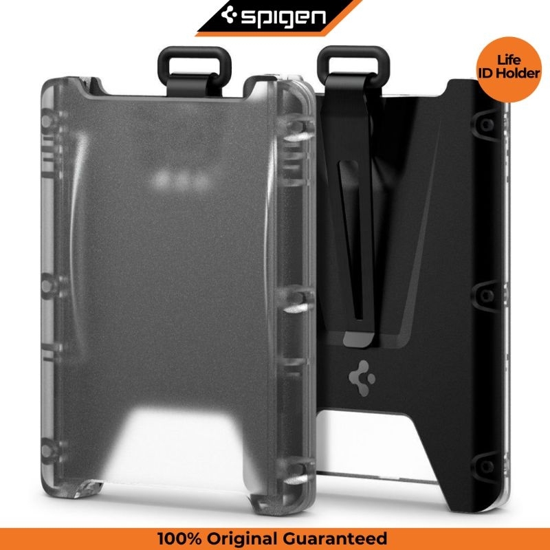 

ID Card Holder Spigen Life Name Tag Gantungan Kartu Nama Universal Badge Wallet Clip