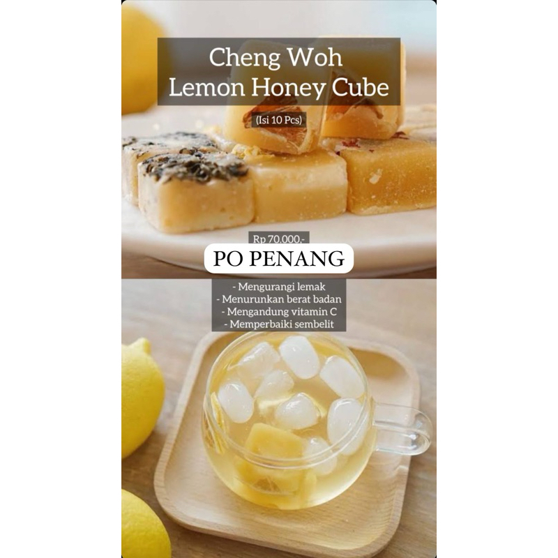 

Honey Lemon Cube -CW