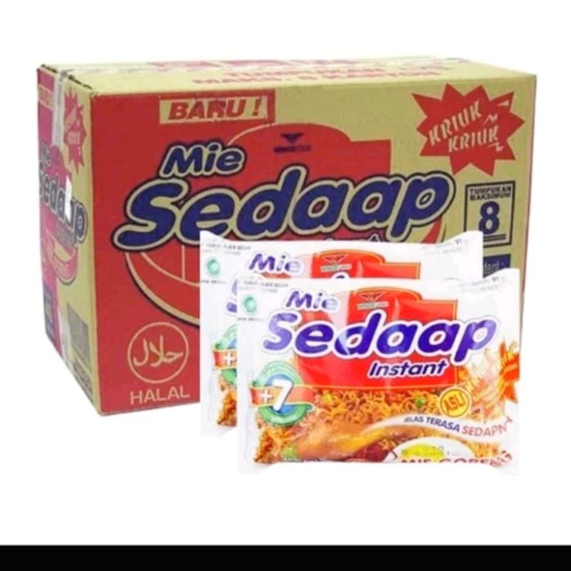 

MIE SEDAP GORENG 1 BOX ISI 40 PCS