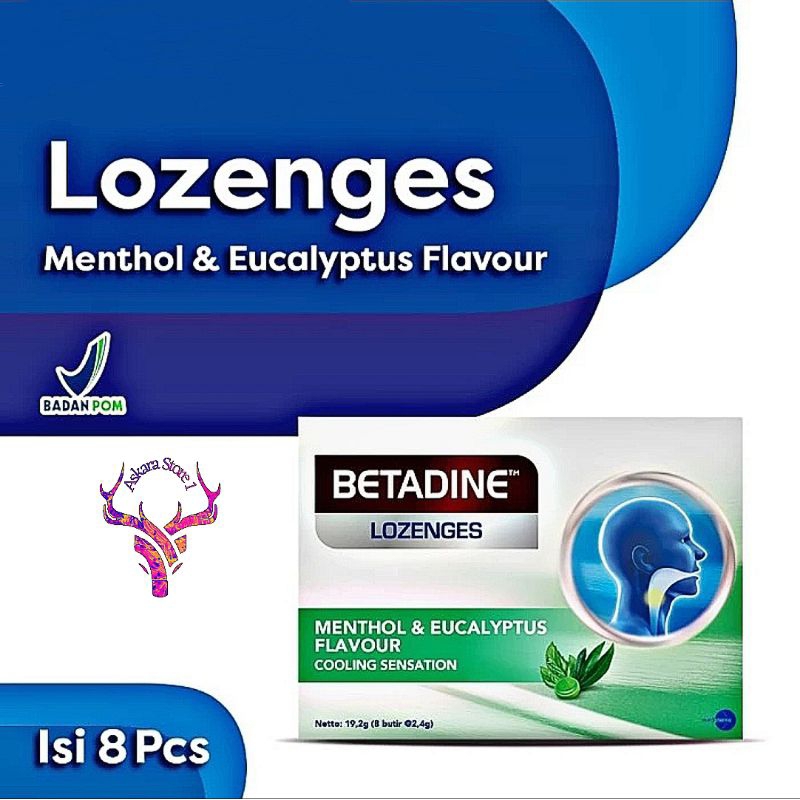 loli Betadine Lozenges Menthol & Eucalyptus