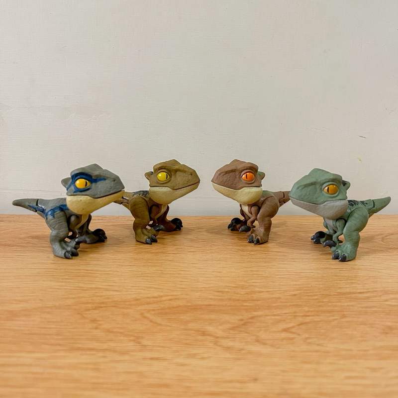 Snap Squad Velociraptor Set Blue Charlie Delta Echo