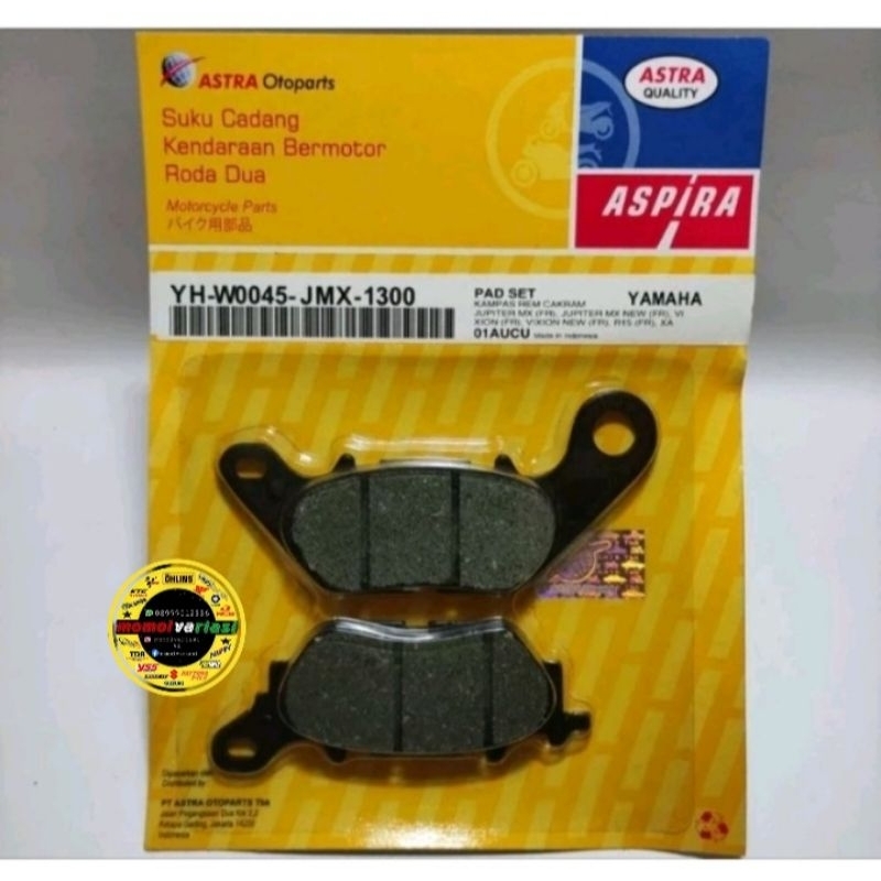 kampas rem belakang NMAX ASPIRA/kampas rem belakang murah