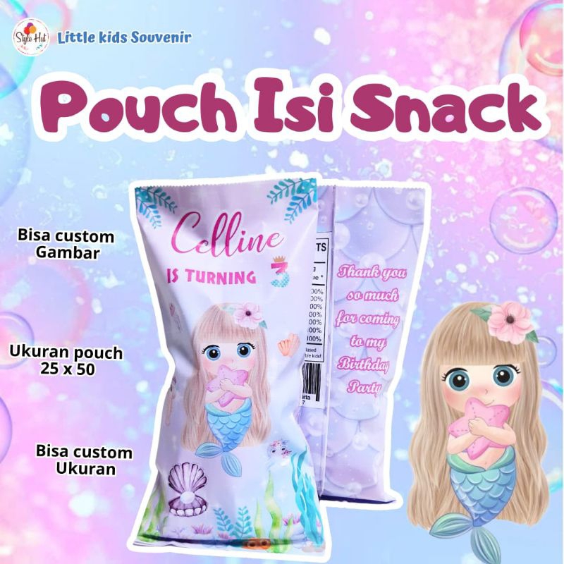 

Pouch Snack|pouch makanan|gift birthday|pouch karakter|bingkisan snack