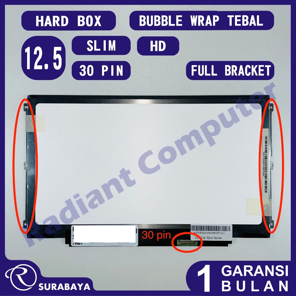 LCD LED HP Elitebook 825 G2, 725 G3, 820 G1, 820 G2, 820 G3