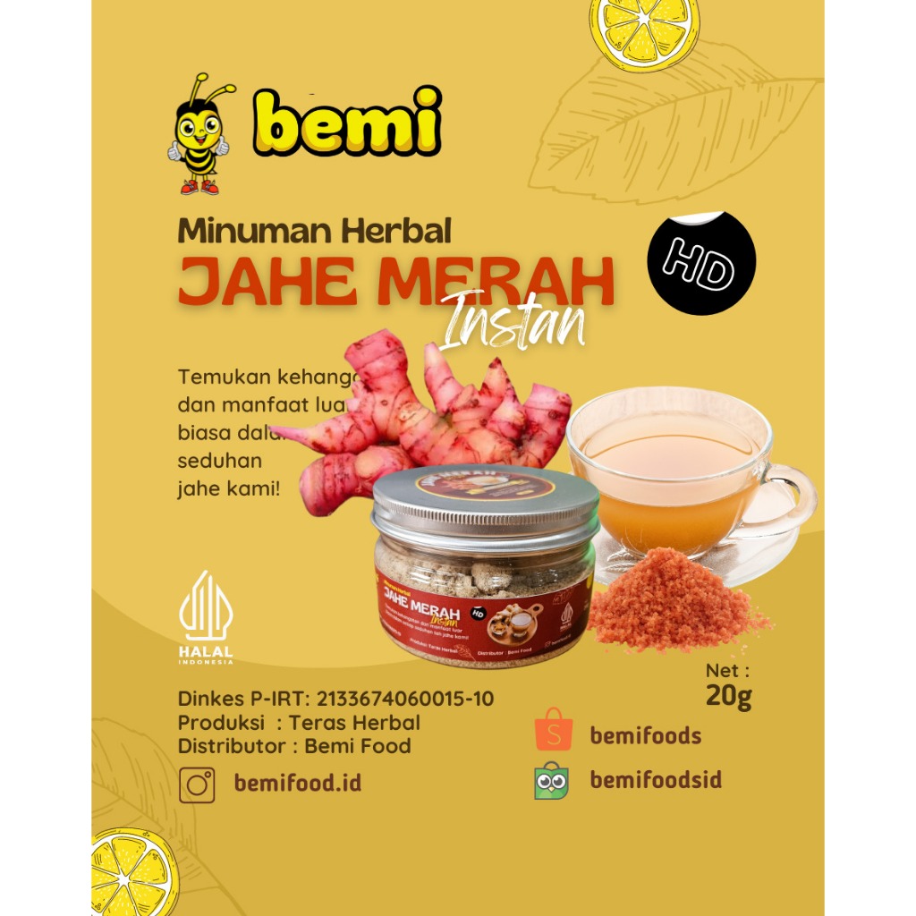 

BEMI Jahe Merah HD