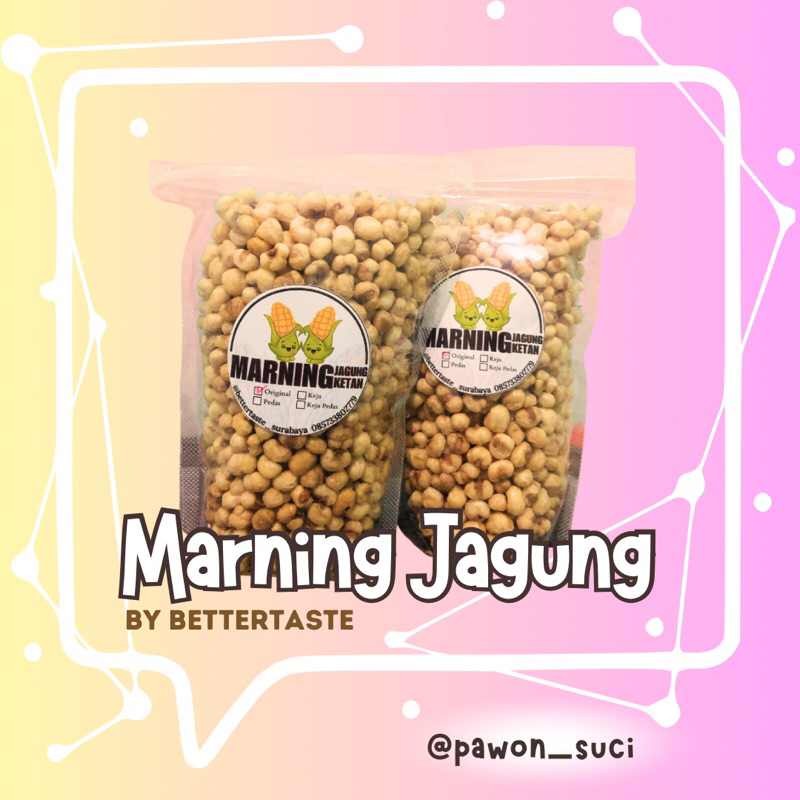 Marning jagung ketan