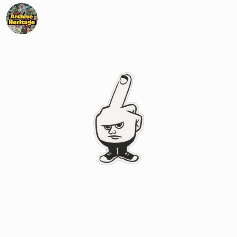 

sticker AN Thing middle finger guy streetart graffiti stiker