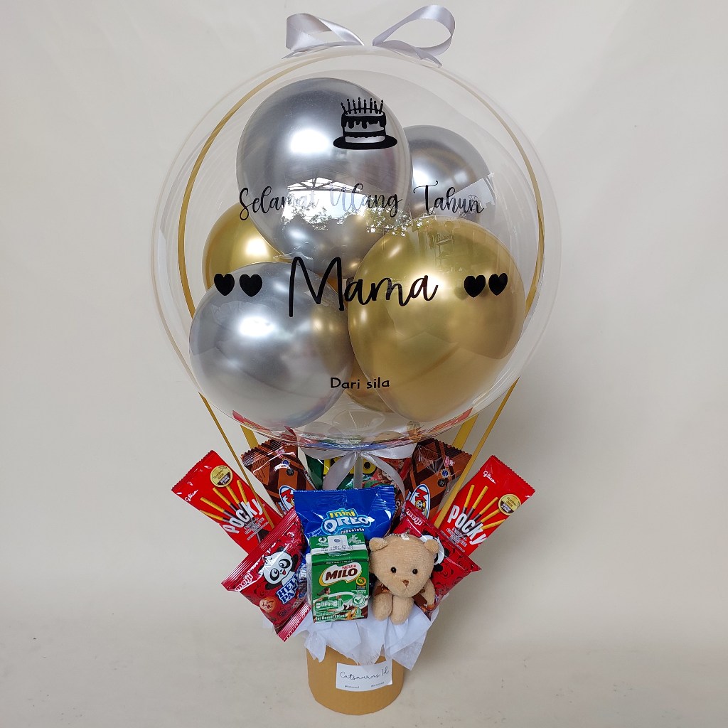 

Promo 7.7 Buket Balon Snack Bucket Snack Wisuda Bouquet Balon Wisuda Ulang Tahun Grand Opening