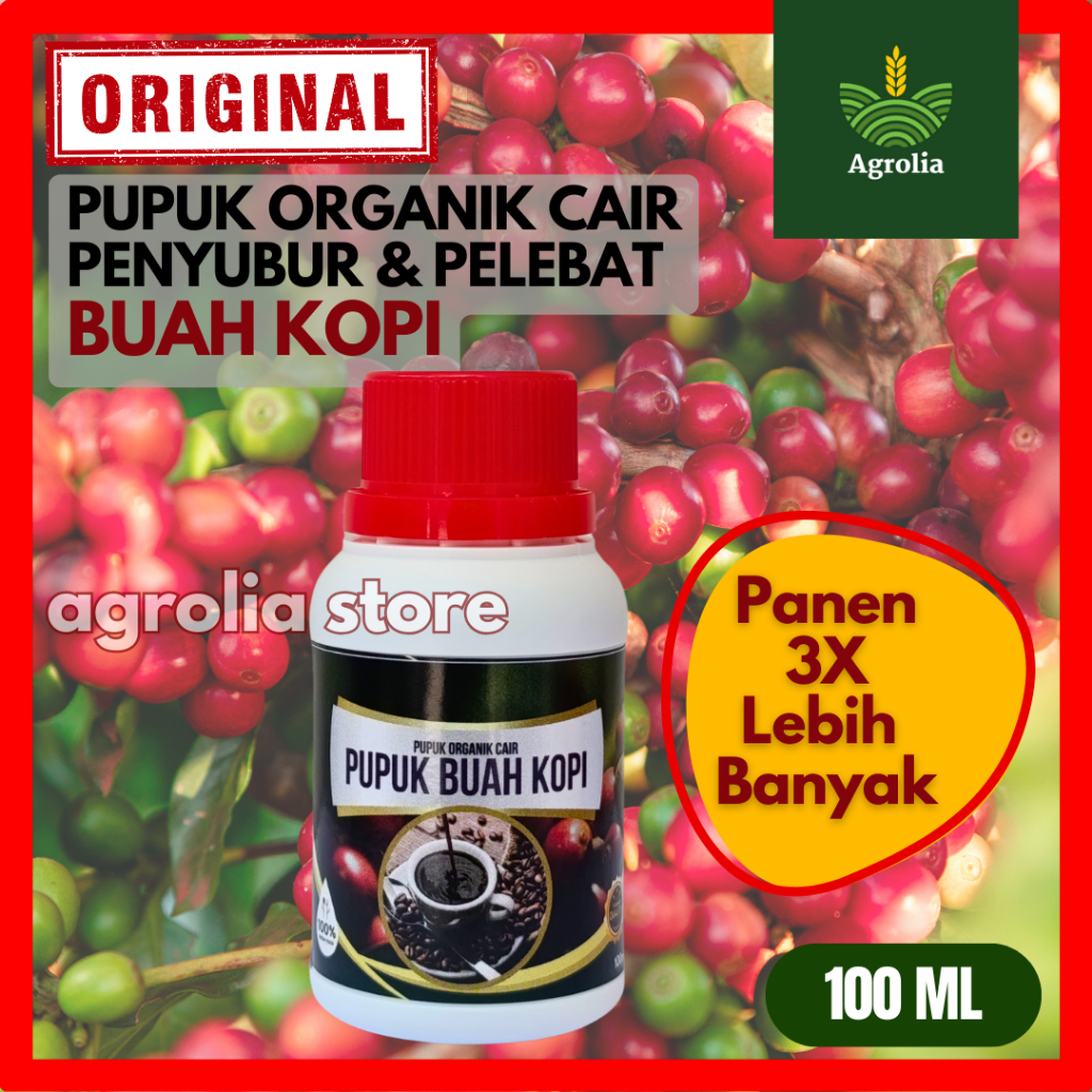 Pupuk Kopi Agar Berbuah Lebat Pupuk Pelebat Kopi Pupuk Khusus Pelebat Buah Kopi Booster Organik Cair