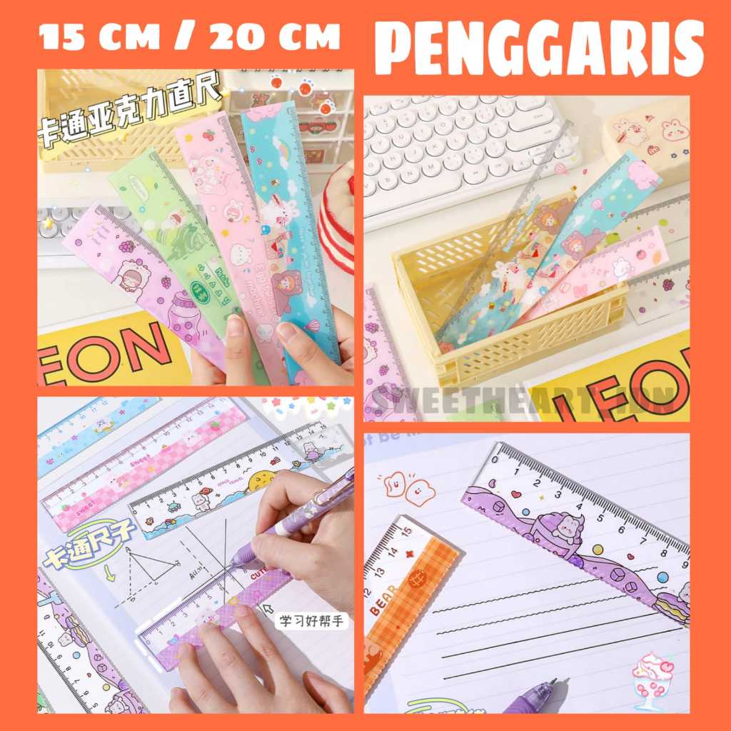 

Penggaris 15 cm 20 cm