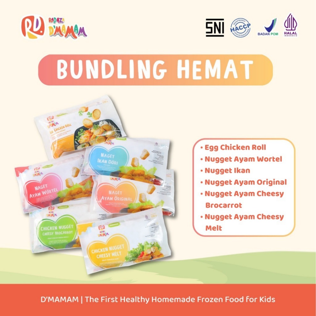 

D'MAMAM Paket Hemat All Best Seller isi 6pack