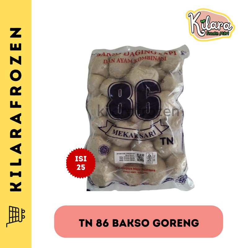 

TN86 BAKSO GORENG | BASRENG MENTAH - KILARA FROZEN MART
