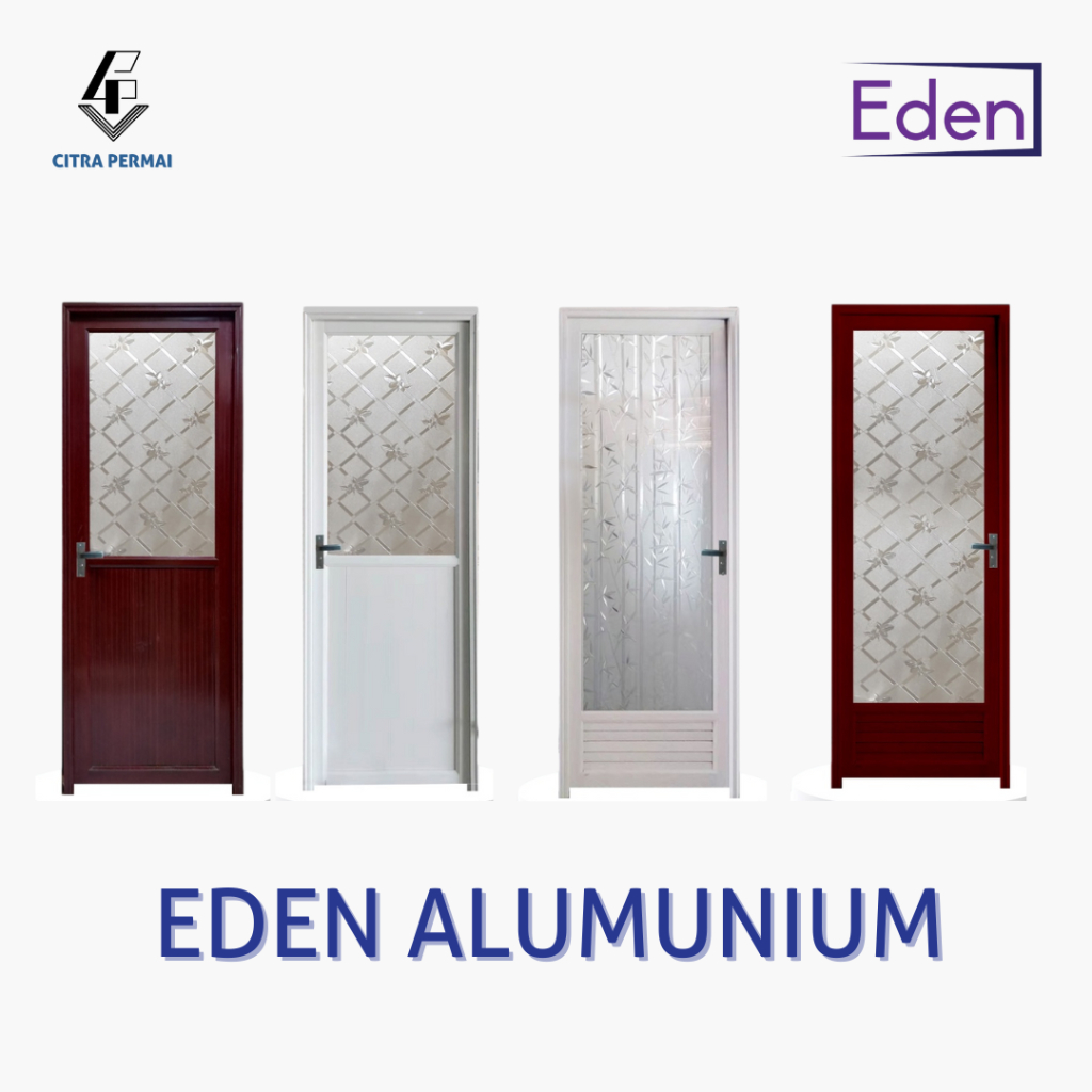 PINTU KAMAR MANDI ALUMUNIUM EDEN MINIMALIS