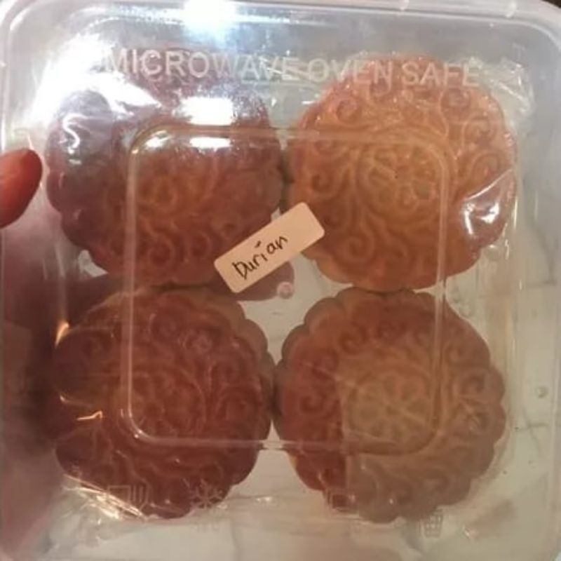

mooncake isi 4 durian halal