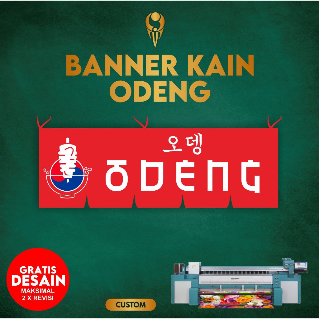 SPANDUK KAIN BANNER CUSTOM ODENG - SOLDIMPRO