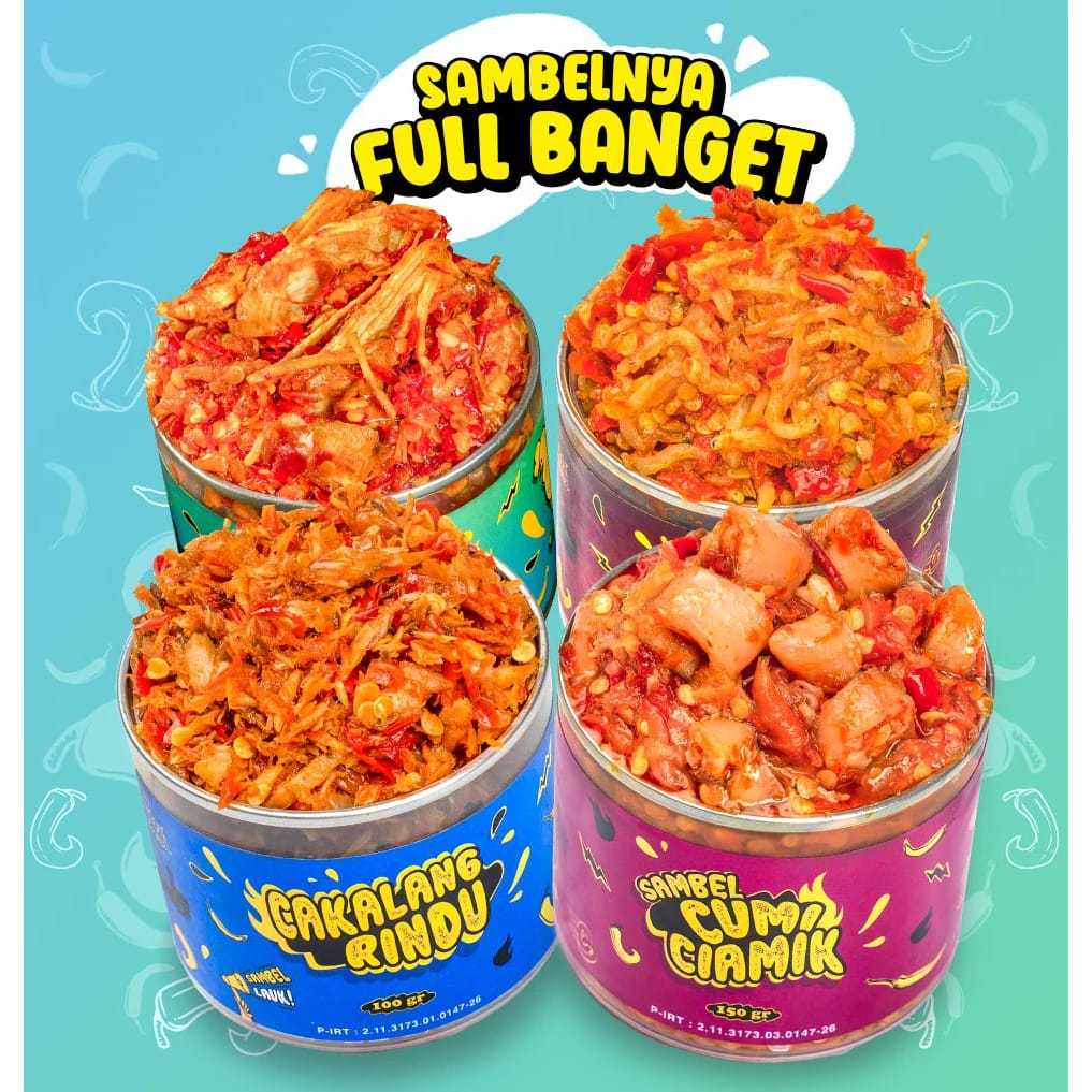 

Ciamik Sambal Cumi\Teri\Cakalang\Ayam Suwir