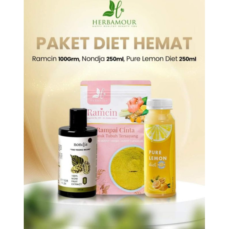 PAKET DIET HEMAT By Herbalove