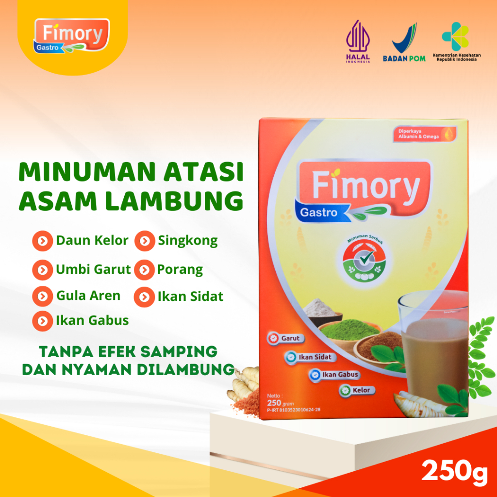 

FIMORY - Minuman Serbuk Umbi Garut - Kaya Serat dan Bagus Buat Asam Lambung