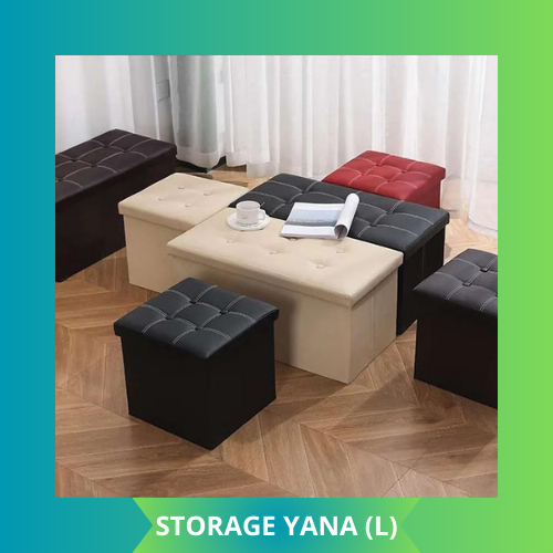 SOFA BOX MINIMALIS / KURSI SOFA STORAGE BOX / KOTAK PENYIMPANAN MULTIFUNGSI / STORAGE BOX KURSI PENY