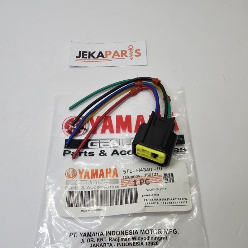 Socket Soket CDI Motor Mio Sporty Soul Karbu Jupiter Z Vega R New Smash Satria Fu 5TL
