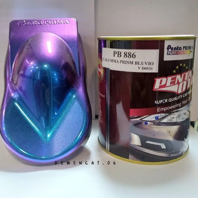 Cat bunglon penta oto / Cat bunglon blue violet / Cat Pu bunglon